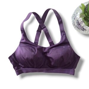 Victoria's Secret VSX 32B Lightweight Mesh Sport Bra VS Victorias  Purple